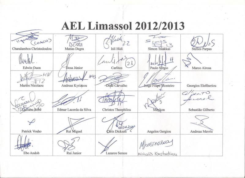 AEL Limassol 2012-13